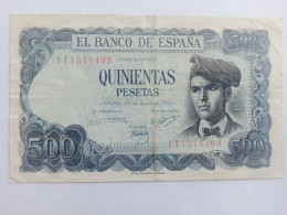 Espagne 500 Pesetas 1971 - 500 Pesetas