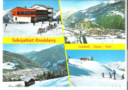 Schigebiet Krahberg - Landeck - Zams - Tirol - 4  Ansichten - Von 1990 (6365) - Landeck