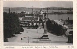 ***  GALICIA  ***  El FERROL  Puerta Del Dique   -  STAMPED  Excellent état  - La Coruña