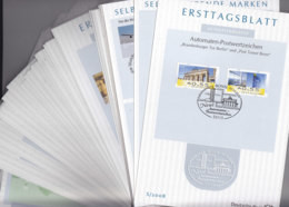 BRD ETB 2008, Komplett, Ersttagsblätter Mi. 2637-2706, Gestempelt - Otros & Sin Clasificación