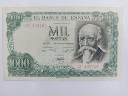 Espagne 1000 Pesetas 1971 - 1000 Pesetas