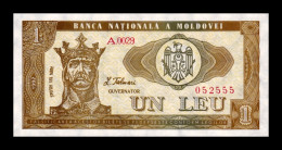 Moldavia Moldova 1 Leu 1992 Pick 5 Sc Unc - Moldawien (Moldau)