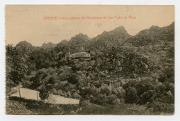 ORENSE, Galicia - Vista Geral Del Monasterio De San Pedro De Roca  ( 2 Scans ) - Orense