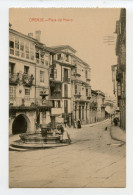ORENSE, Galicia - Plaza Del Hierro  ( 2 Scans ) - Orense