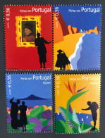 Portugal, Azores, Madeira, « EUROPA CEPT », Full Set, **Mint, « Holydays », « Vacances », Mundifil # 3125 - 3128, 2004 - 2004