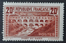 France 1929/31  N°262A  *TB Cote 350€ - Neufs