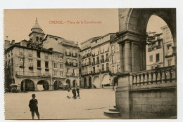 ORENSE, Galicia - Plaza De La Constitución  ( 2 Scans ) - Orense