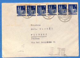 Allemagne Zone Bizone 1950 Lettre De Freiburg (G18074) - Otros & Sin Clasificación