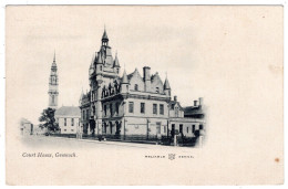 GREENOCK - Court House - Reliable Series - Undivided Back - Renfrewshire