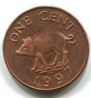 1 CENT 1997 BERMUDA Moneda UNC #W11469.E - Bermudas