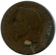 5 CENTIMES 1862 BB FRANCIA FRANCE Napoleon III Moneda #AM950.E - 5 Centimes