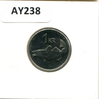 1 KRONA 2006 ICELAND Coin #AY238.2.U - Islande