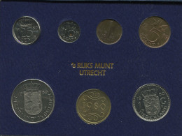 NETHERLANDS 1980 Coin SET 6 Coin + MEDAL UNC #SET1256.13.U - Mint Sets & Proof Sets