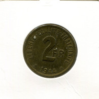 2 FRANCS 1944 FRANCE French Coin #AK685 - 2 Francs