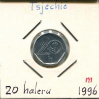 20 HELLER 1996 TSCHECHIEN CZECH REPUBLIC Münze #AP719.2.D - Czech Republic