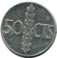 50 CENTIMOS 1966 SPANIEN SPAIN Münze #AR162.D - 50 Céntimos