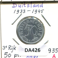 50 REICHSPFENNIG 1935 A DEUTSCHLAND Münze GERMANY #DA426.2.D - 50 Reichspfennig