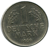 1 DM 1960 F BRD DEUTSCHLAND Münze GERMANY #AZ446.D - 1 Mark