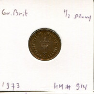 NEW PENNY 1973 UK GROßBRITANNIEN GREAT BRITAIN Münze #AR562.D - 1 Penny & 1 New Penny