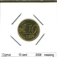 10 CENTS 2008 ZYPERN CYPRUS Münze #AS471.D - Chypre