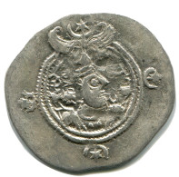 SASSANIAN KHUSRU II AD 590-627 AR Drachm Mitch-ACW.1111-1223 #AH217.4.D - Oosterse Kunst