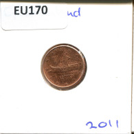 1 EURO CENT 2011 GRIECHENLAND GREECE Münze #EU170.D - Grèce