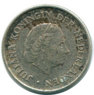 1/4 GULDEN 1970 NIEDERLÄNDISCHE ANTILLEN SILBER Koloniale Münze #NL11712.4.D - Antilles Néerlandaises