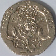 Great Britain - 20 Pence 2005, KM# 990 (#2333) - 20 Pence