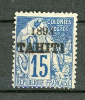 AR-12 Tahiti  N° 24 * (charnière Propre)  Surcharges Garanties Authentiques    A Saisir !!! - Unused Stamps