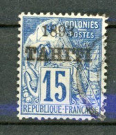 AR-12 Tahiti  N° 24 Oblitéré Surcharges Garanties Authentiques  A Saisir !!! - Used Stamps