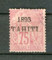 AR-12 Tahiti  N° 29 Oblitéré Surcharges Garanties Authentiques  A Saisir !!! - Used Stamps