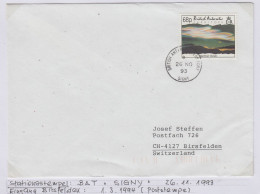 British Antarctic Territory (BAT) Cover Ca Signy 26 NO 1993 (TR167B) - Covers & Documents