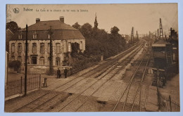 @J@  -  TUBIZE  -  La Cure Et Le Chemin De Fer Vers La Solerie   -  Zie / Voir Scan's - Tubeke