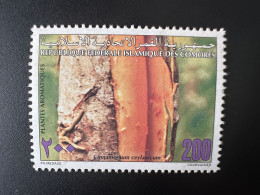 Comores Comoros Komoren 1997 Mi. 1158 Plantes Aromatiques Cinnamomum Ceylanicum - Isole Comore (1975-...)