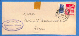 Allemagne Zone Bizone 1951 Lettre De Amelinghausen (G18081) - Other & Unclassified