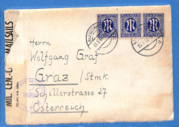 Allemagne Zone Bizone 1946 Lettre Avec Censure De Barsinghausen (G18082) - Altri & Non Classificati