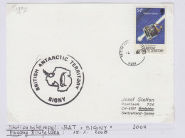 British Antarctic Territory (BAT) Cover Ca Signy 2004  (TR168B) - Cartas & Documentos