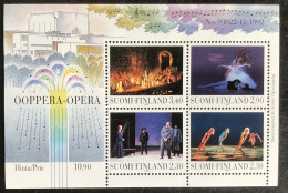 Suomi - Finland - VEL1/19 - 1993 - MNH - Michel 10 - Opening Van Het Operahuis - Blokken & Velletjes