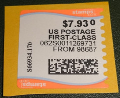 USA - Xxxx - 2023 - US Postage - First-class - Used - On Paper $ 7.93 - Gebruikt