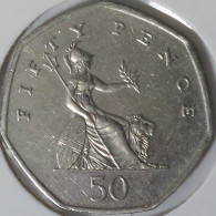 Great Britain - 50 Pence 1998, KM# 991 (#2336) - 50 Pence