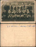 Carte Photo - équipe De Football (Hornu, Saison 48-49) - Boussu