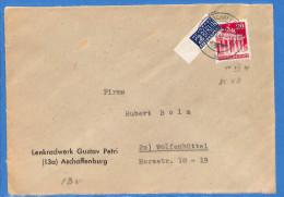 Allemagne Zone Bizone 1948 Lettre De Aschaffenburg (G18102) - Altri & Non Classificati