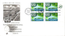 NATIONS UNIES FDC 1964 ORGANISATION CONSULTATIVE MARITIME - FDC