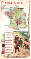 CHROMO CHOCOLAT D'AIGUEBELLE LES TRANSFORMATIONS DE LA FRANCE SUCCESION DES AGES TERRESTRES LES GEOLOGUES AU TRAVAIL - Aiguebelle