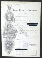 Regio Esercito Italiano - Foglio Di Congedo Assoluto - Vercelli - 1919 - Documents