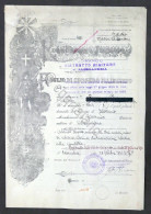 Regio Esercito Italiano - Foglio Di Congedo Illimitato - Alessandria - 1931 - Documents