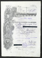 Regio Esercito Italiano - Foglio Di Congedo Illimitato - Alessandria - 1920 - Documents