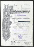 Regio Esercito Italiano - Foglio Di Congedo Illimitato - Rocchetta Ligure - 1913 - Documents