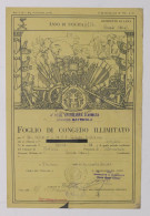 Regio Esercito Italiano - Foglio Di Congedo Illimitato - Piacenza - 1942 - Documents