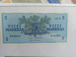 Finlande 5 Markkaa 1963 Ttb+ - Finlandia